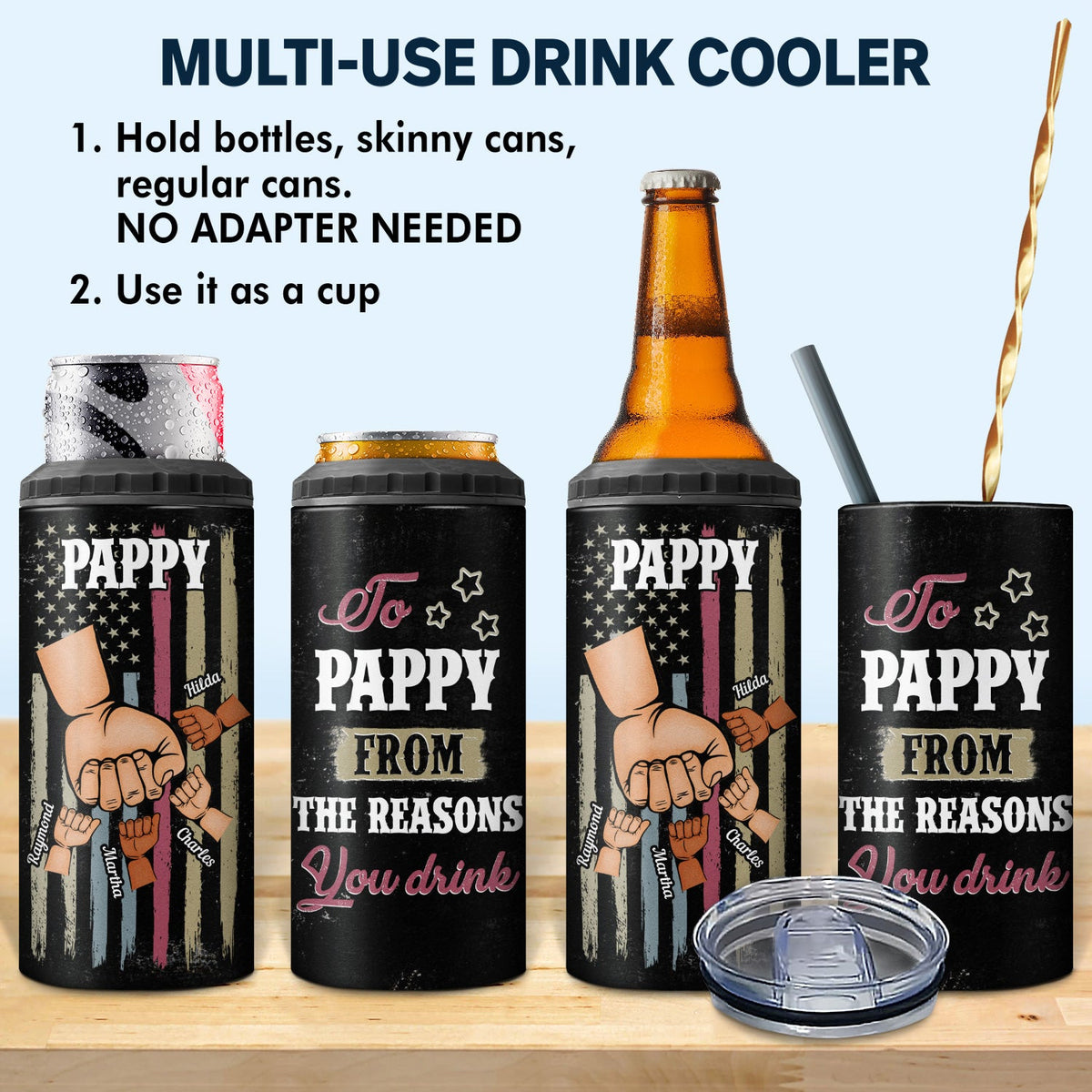 To Dad Reasons You Drink - Birthday, Loving Gift For Daddy, Father, Gr