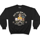 Meilleur papa chien, meilleure maman chien de tous les temps - Cadeau d'anniversaire, cadeau d'amour pour papa, père, mère, amoureux des animaux - T-shirt personnalisé