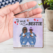 I May Not Be Able To Solve Your Problems - Gift For Besties - Personalized Wooden Keychain