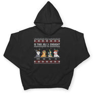 Meowy Catmas Funny Cartoon Style - Christmas Gift For Cat Lovers - Personalized Sweatshirt