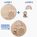 If Love Alone Could Have Kept You Here - Christmas Keepsake, Dog Memorial Gift - Personalized 2-Layered Wooden Ornament