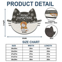 Meowy Catmas Funny Cartoon Cats - Christmas Gift For Cat Lovers - Personalized Custom Shaped Doormat