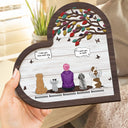 I Still Talk About You - Memorial Gift For Pet Lovers - Personalized 2-Layered Wooden Plaque With Stand