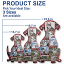 Custom Photo Dog Shape - Gift For Dog Lovers, Dog Mom, Dog Dad - Personalized Custom Shaped Pillow