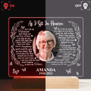 Custom Photo Missing You Always - Memorial Gift, Sympathy Gift For You Loved Ones - Personalized 3D Led Light Wooden Base