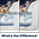 They Still Talk About You Dark - Gift For Pet Lovers - Personalized Fleece Blanket, Sherpa Blanket