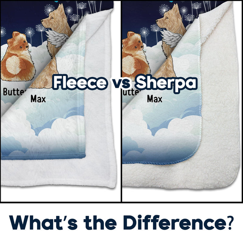 They Still Talk About You Dark - Gift For Pet Lovers - Personalized Fleece Blanket, Sherpa Blanket