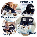 They Still Talk About You Dark - Gift For Pet Lovers - Personalized Fleece Blanket, Sherpa Blanket