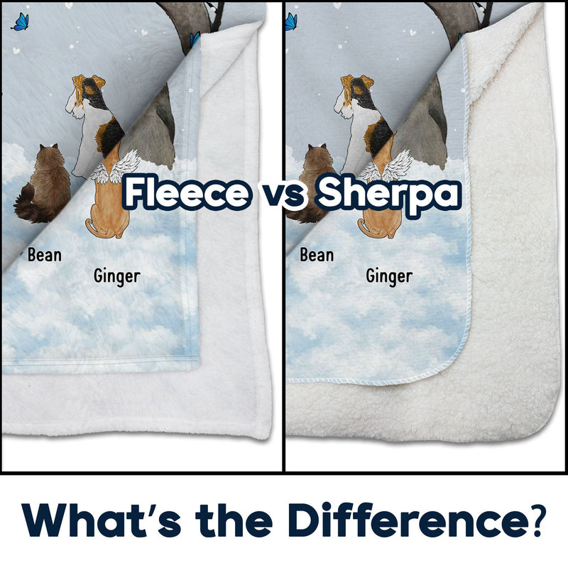 They Still Talk About You Bright - Gift For Pet Lovers - Personalized Fleece Blanket, Sherpa Blanket