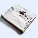 Never Walk Alone - Gift For Dog Lovers, Dog Mom, Dog Dad - Personalized T Shirt