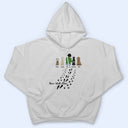 Never Walk Alone - Gift For Dog Lovers, Dog Mom, Dog Dad - Personalized T Shirt