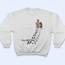 Never Walk Alone - Gift For Dog Lovers, Dog Mom, Dog Dad - Personalized T Shirt