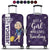 Collect Moments Not Things - Gift For Travelers, Traveling Lovers, Him, Her - Personalized Luggage Cover