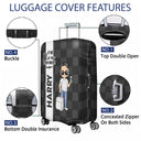 Collectionnez des moments, pas des objets - Cadeau pour voyageurs, amoureux du voyage, lui, elle - Housse de bagage personnalisée