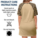 Custom Photo The Real Snuggle - Gift For Dog Mom, Cat Mom, Pet Lovers - Personalized Women's Sleep Tee