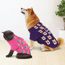 Photo personnalisée chien chat J'aime ma maman papa - Cadeau pour les amoureux des animaux - T-shirt personnalisé pour animaux