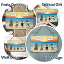 They Still Talk About You - Memorial Gift For Pet Lovers - Personalized Wood Rectangle Sign