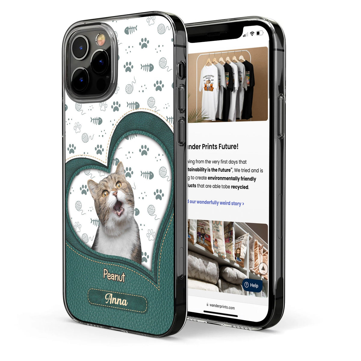 Custom Photo Pet Face - Gift For Pet Lovers - Personalized Clear Phone Case