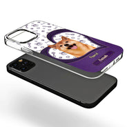 Custom Photo Pet Face - Gift For Pet Lovers - Personalized Clear Phone Case