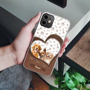 Custom Photo Pet Face - Gift For Pet Lovers - Personalized Clear Phone Case