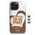 Semi Real Dog And Cat - Gift For Pet Lovers - Personalized Clear Phone Case