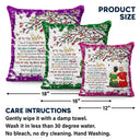 No Matter Where Life Takes Us - Gift For Sisters, Siblings - Personalized Sequin Pillow, Mermaid Sequin Cushion Magic Reversible Throw Pillow