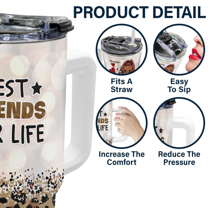 Meilleure maman de chien au monde - Cadeau pour maman de chien, amoureux des chiens - Gobelet personnalisé de 1 133 ml avec paille