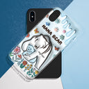 Mama Bear - Gift For Mother, Mom, Grandma - 3D Inflated Effect Printed Clear Phone Case, Personalized Clear Phone Case
