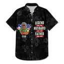 Stars And Stripes, Legend Husband Father Grandpa - Gift For Dad, Daddy, Grandfather - Personalized Hawaiian Shirt