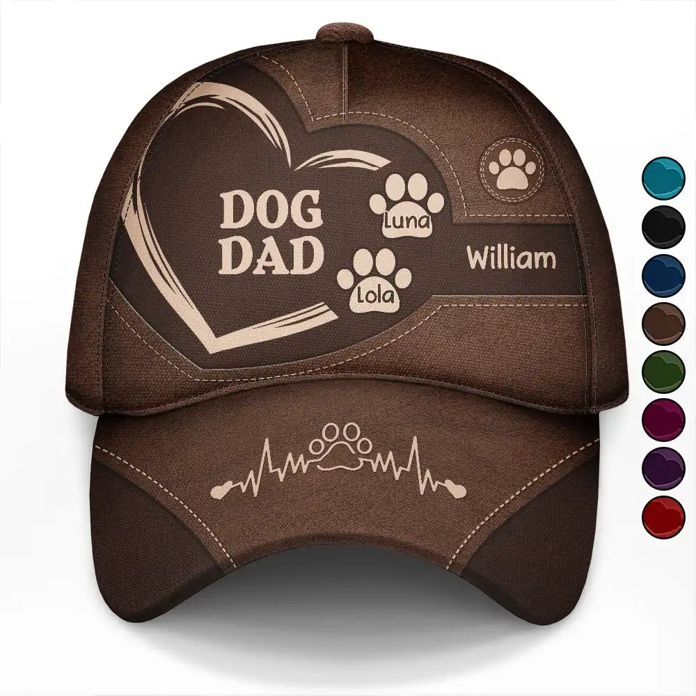 Dog Cat Dad Mom - Personalized Classic Cap