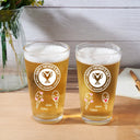 From You Swimming Champion - Personalized Beer Glass