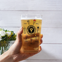 From You Swimming Champion - Personalized Beer Glass