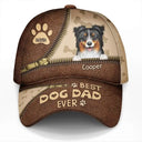 Best Dog Dad Dog Mom Ever - Personalized Classic Cap