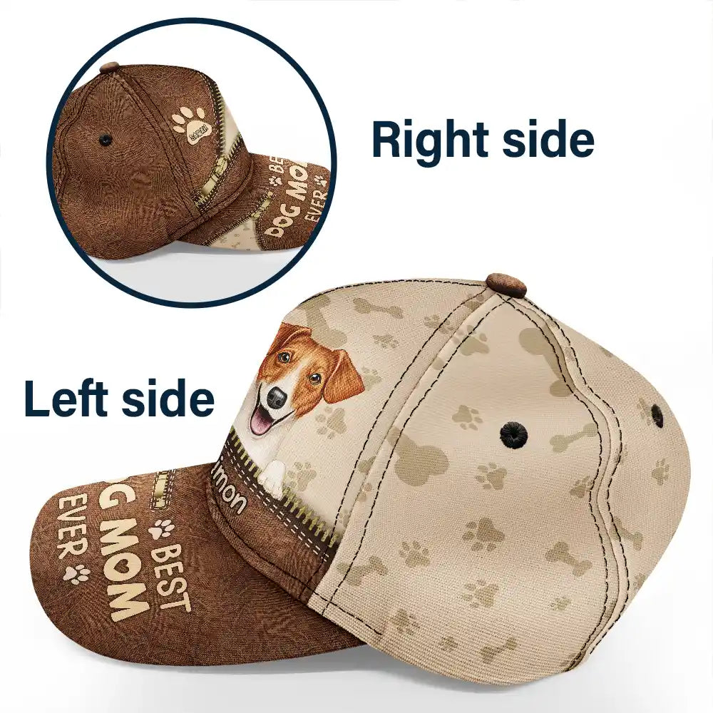 Meilleur papa chien et meilleure maman chien de tous les temps - Casquette classique personnalisée 