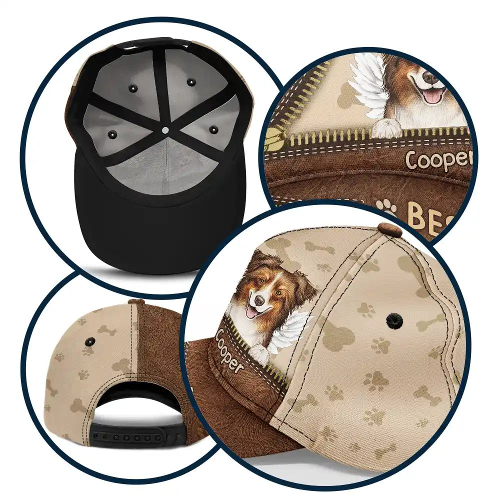 Meilleur papa chien et meilleure maman chien de tous les temps - Casquette classique personnalisée 