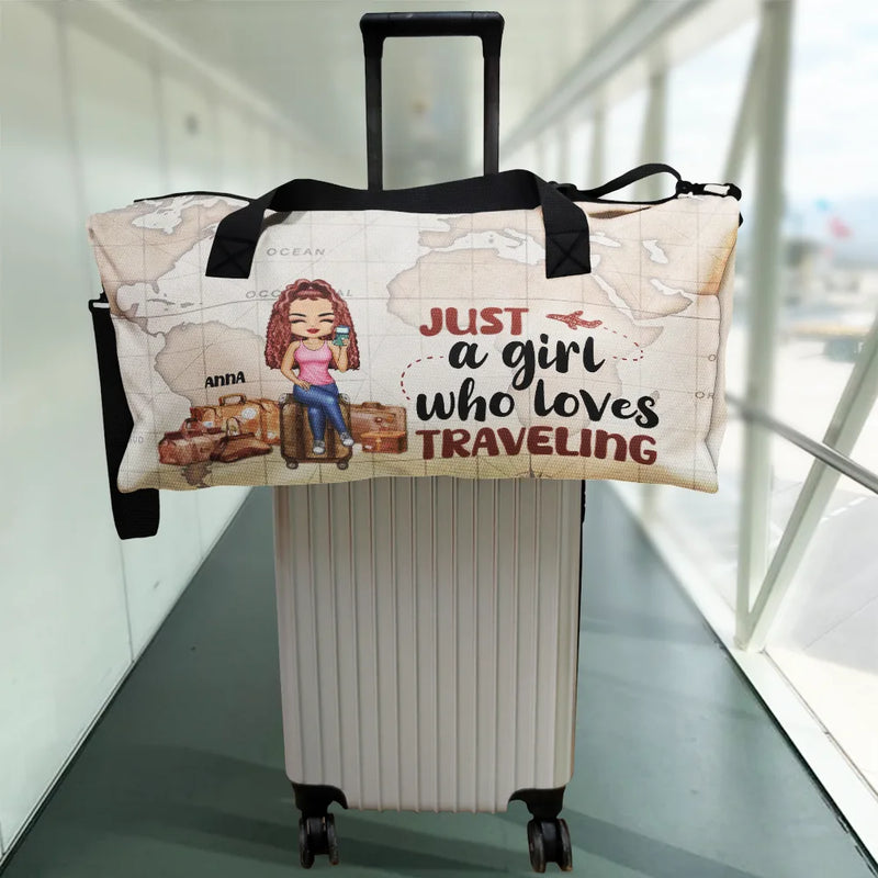 customized travel map tote bags Travel Is My Therapy Vintage World Map