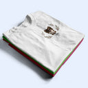 Portrait Pet With Flowers - Personalized T Shirt