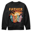 Summer Grandpa With Surfboards - Personalized T Shirt