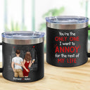 Annoy For The Rest Couples - Gobelet personnalisé en acier inoxydable de 14 oz avec poignée