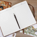 Teacher Daily Affirmations - Personalized Leather Journal