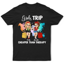 Carte du monde « It's Girls Trip » - T-shirt personnalisé
