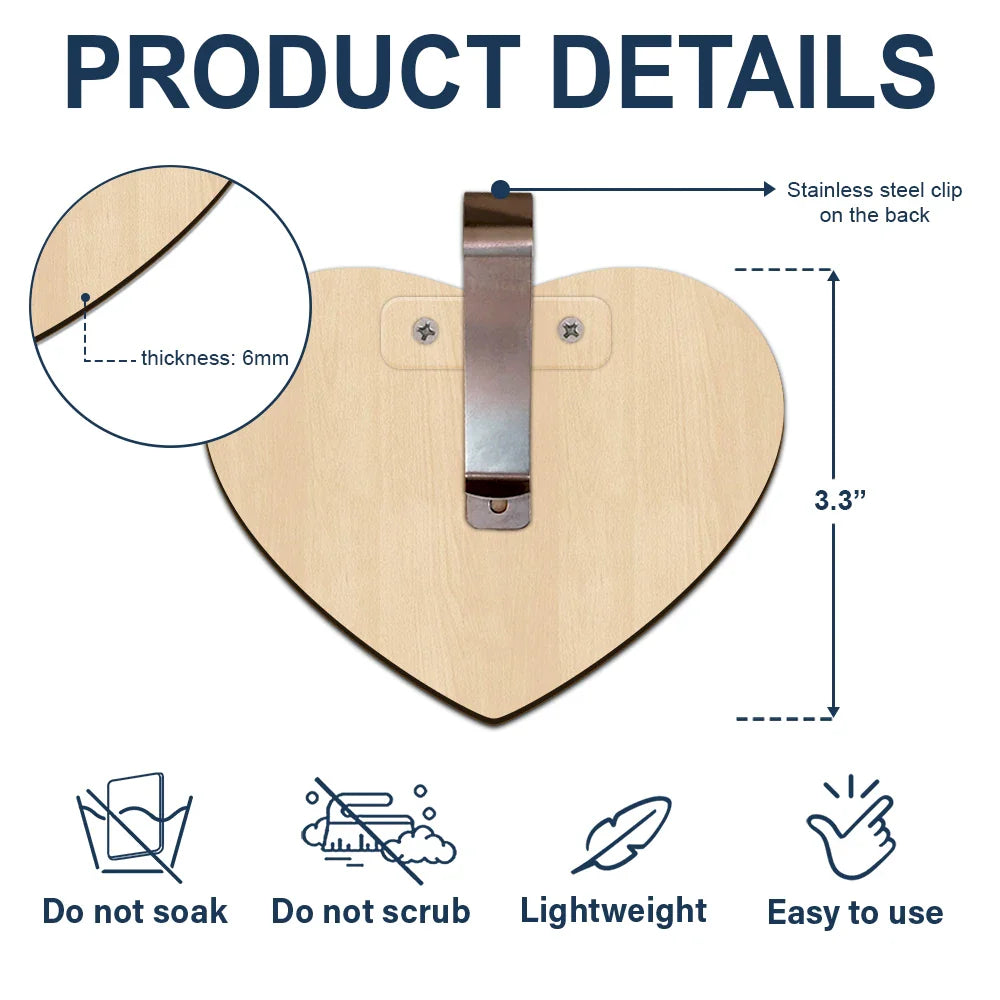 Clip de pare-soleil de voiture personnalisé en forme de cœur, motif patte d'animal commémoratif 