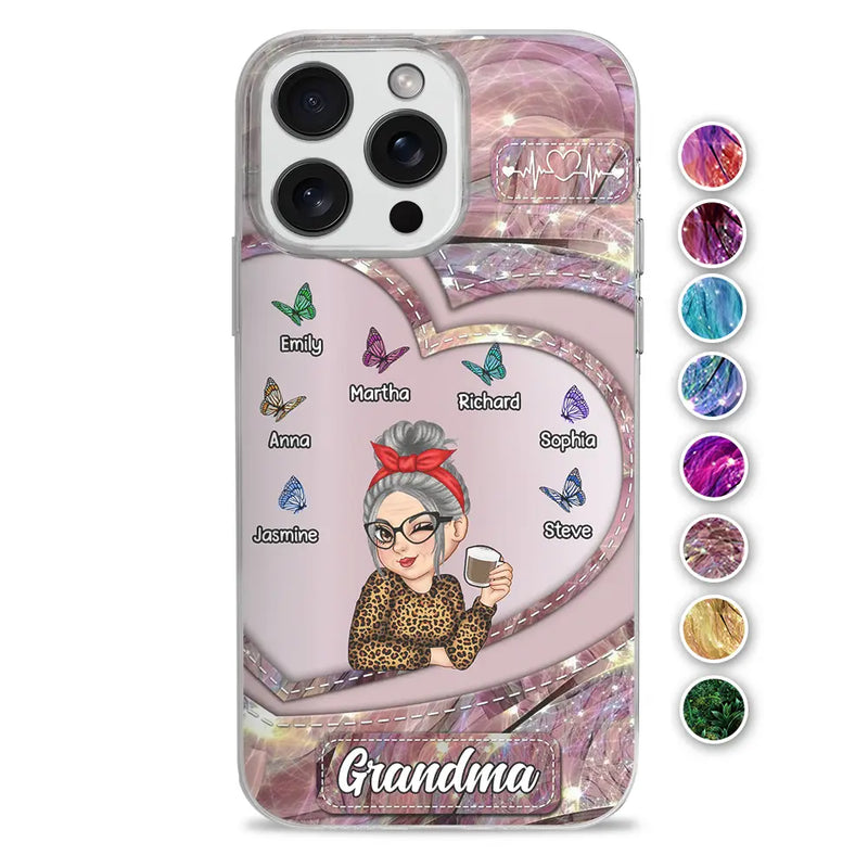 Sparkling Colorful Grandma Mom Sparkling Colorful Grandma Mom