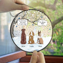 They Still Talk About You Memorial - Personalized Stained Glass Window Hanging Suncatcher