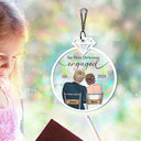 Christmas,Gift For Couples,Gift For Boyfriend,Gift For Girlfriend,Gift For Wife,Gift For Husband,Love,Wedding - Our First Christmas Couples - Personalized Window Hanging Rainbow Suncatcher