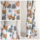 Pet Lovers - Custom Photo Best Dog Mom Cat Mom Ever - Personalized Pajama Pants