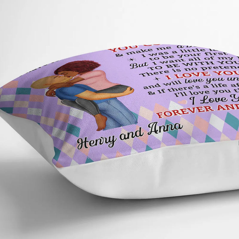 Gift For Couples, Gift For Husband, Gift For Wife, Gift For Boyfriend, Gift For Girlfriend - The Day I Met You I Have Found Couples - Personalized Pillow