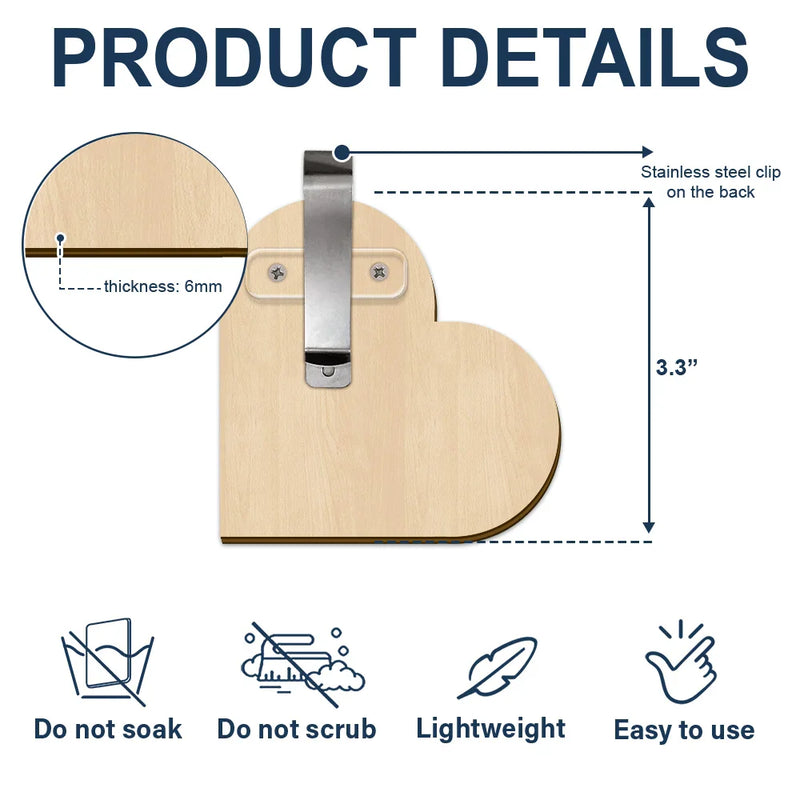 Gift For Couples, Gift For Husband, Gift For Boyfriend, Gift For Wife, Gift For Girlfriend - Custom Photo My Favorite Place In All The World Is Next To You - Personalized Custom Shaped Car Visor Clip