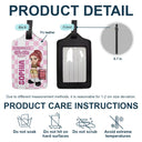 Travel, Gift For Yourself, Gift For Women, Gift For Men - Collect Moments Not Things Travel Lover Y2K - Personalized Luggage Tag