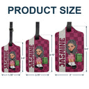 Travel, Gift For Yourself, Gift For Women, Gift For Men - Travel Is My Taherapy Travel Lover Y2K - Personalized Luggage Tag